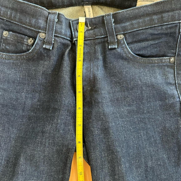 rag & bone STORE EXCLUSIVE /Denim Stiletto Boot Jeans size 26 - Picture 6 of 11